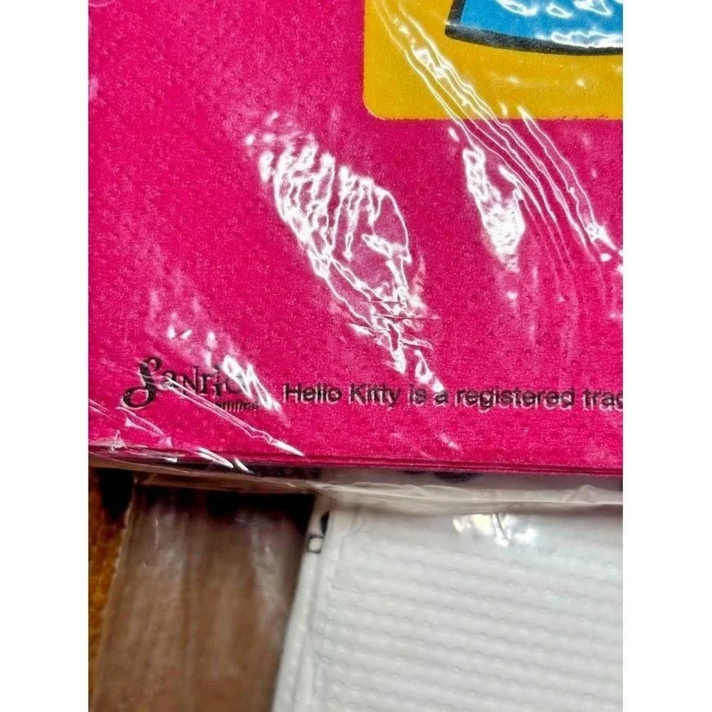 1999 Vintage Sanrio Hello Kitty Table Cover Napkins Set New‎ Deadstock Retro